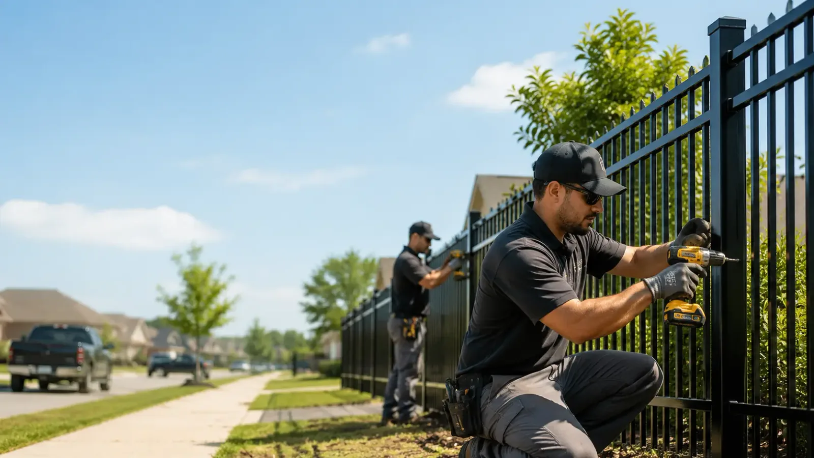 Metal Fence Installation in Sheridan, AR